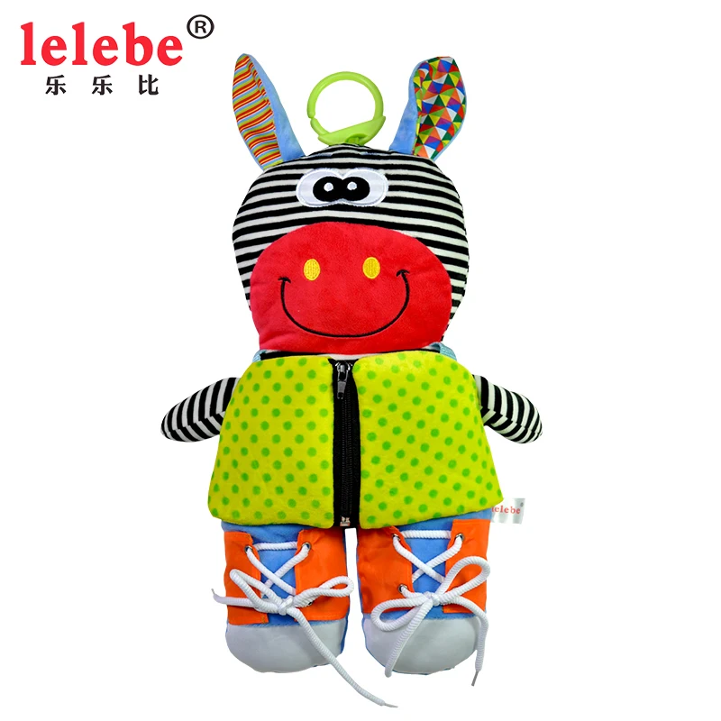 
lelebe 2020 plush animal educational montessori toys preschool teaching aids children toy with best selling baby product 