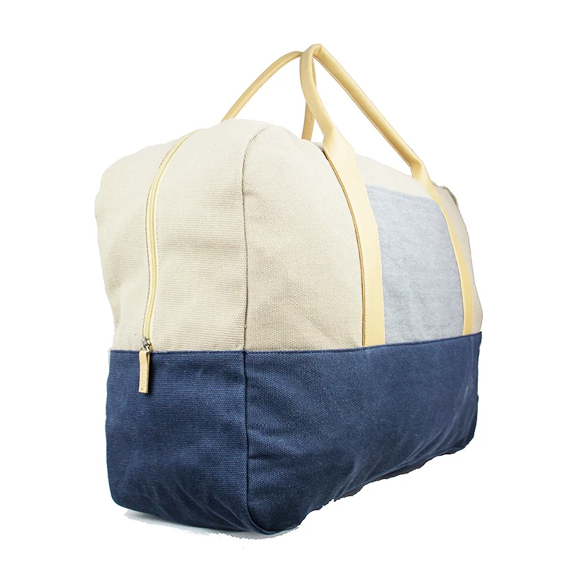 
Hot Sale fashion canvas shoulder tote travel bag weekend 