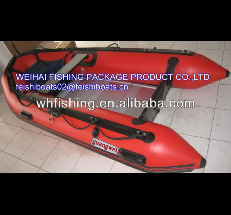 3.2m круглый смычок пвх materal весельная лодка с передним мешок