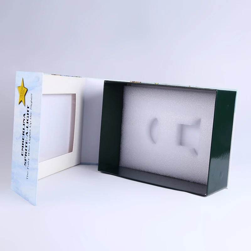 Chinese Different Design Style Luxury Leather Custom Logo Paper Packaging Gift Box with Magnetic