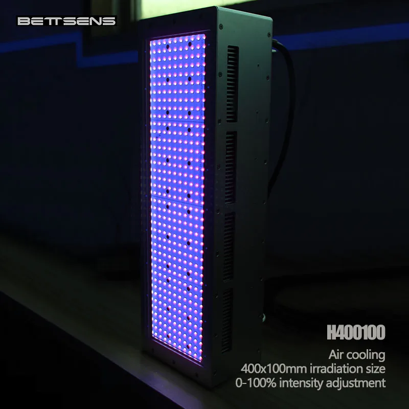 
High intensity varnish uv machine uv led 365nm lamp for adhesive glue uv curing machine 