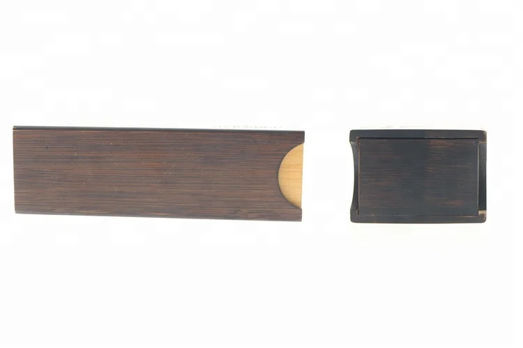 Vintage Oem Unique Custom Logo Brown Bamboo Case for Sunglasses