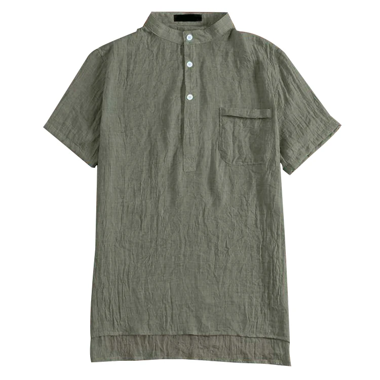 New fashion style and soft 100% hemp t shirts wholesale for men