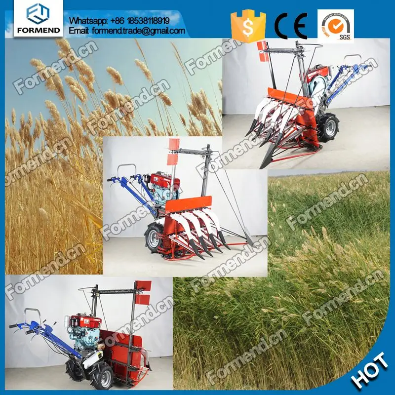 Korea mini reaper binder-mini rice combine harvester
