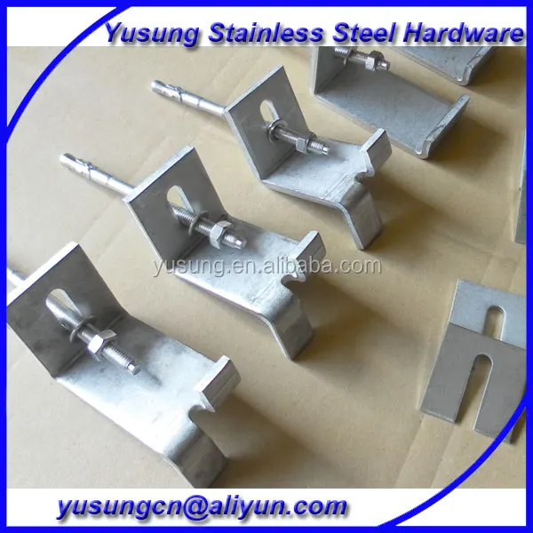 
SS304 Z anchor,Stone Fixing System,Stone Cladding System Bracket 