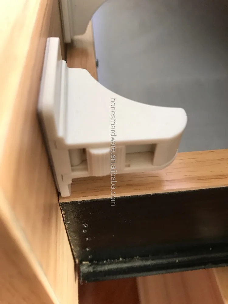 white mushroom key child safety magnetic toddler cabinet drawer locks child magnetic lock