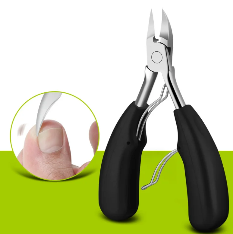 High Quality Stainless Steel Pedicure Care Tool Toe Nail Correction Nippers Cutters Heavy Duty Toenail Clippers