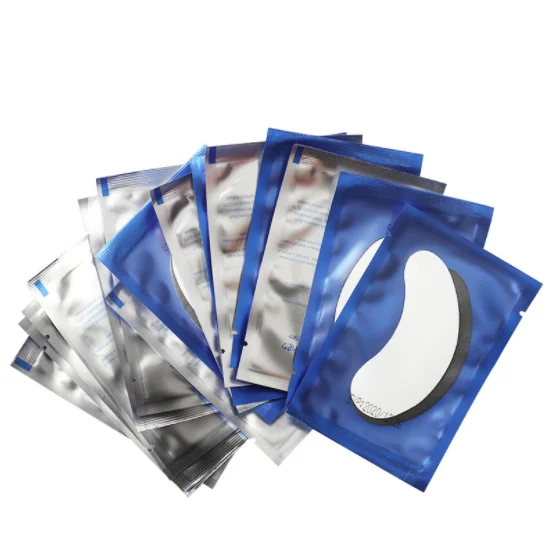 Private Label Eyelash Extension Black Under Eye Pads Eye Gel Patch