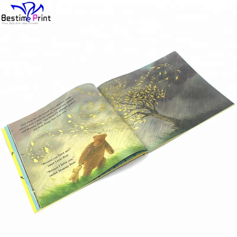 Superior Materials Child Bedtime Fairy Tale Story Book Printing