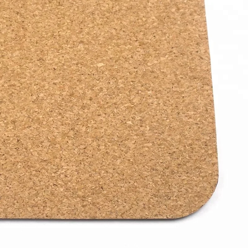 Anti slip eco friendly fitness cork yoga mat