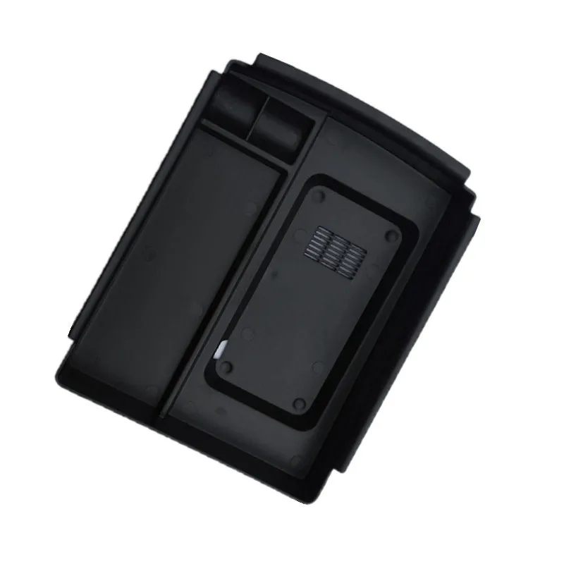 
Car Qi Wireless Charger Center Console Armrest Storage Box Holder Container Glove Pallet Tray Compatible Model S Model X 