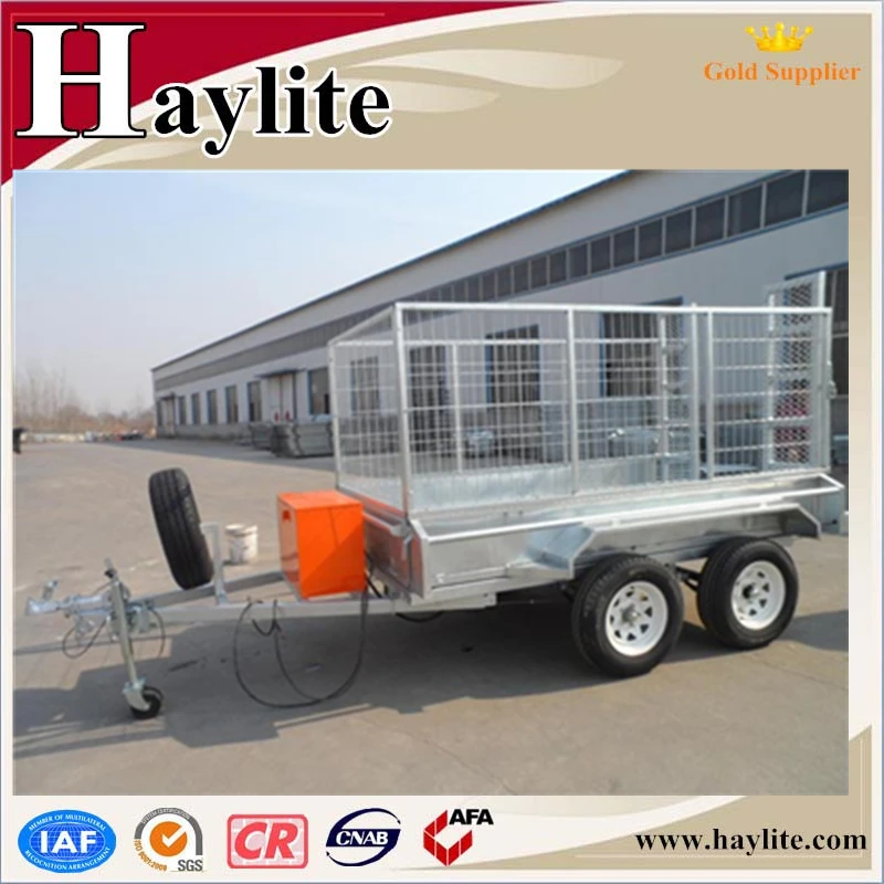 4 wheel hydraulic cylinder dump trailer