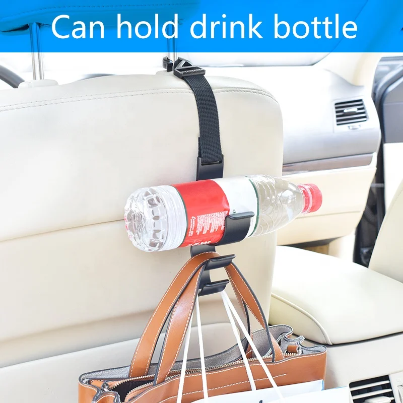 Car Back Seat Headrest Hooks for umbrella / Car umbrella holder hanger