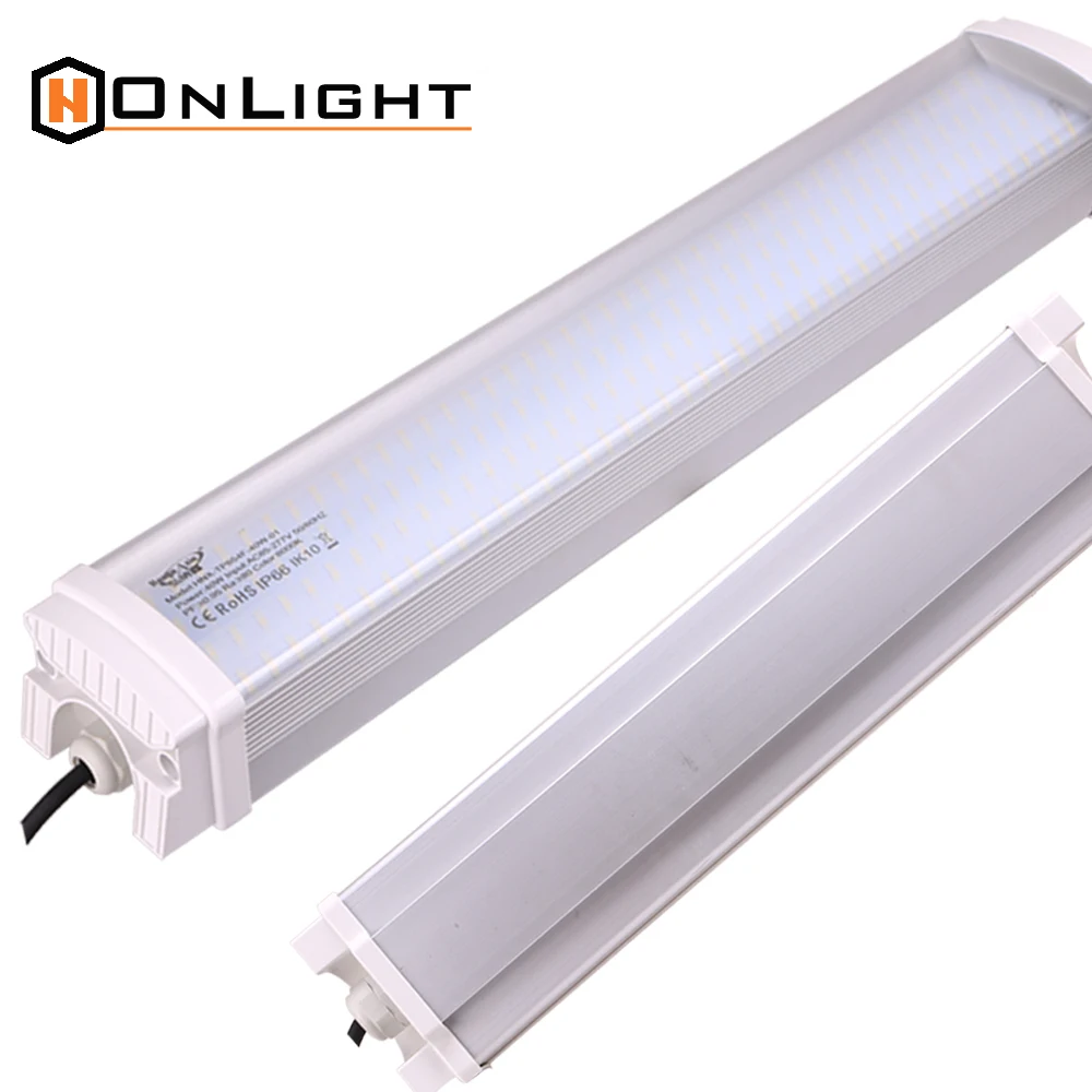 Surface mounted wraparound luminaire linear hanging linkable led shop batten light ip65 led batten luminaires