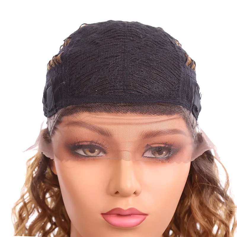 Lace Front Natural Wave Synthetic Wigs For Black/White Women High Density Temperature Soft Hair Glueless Cosplay Wig