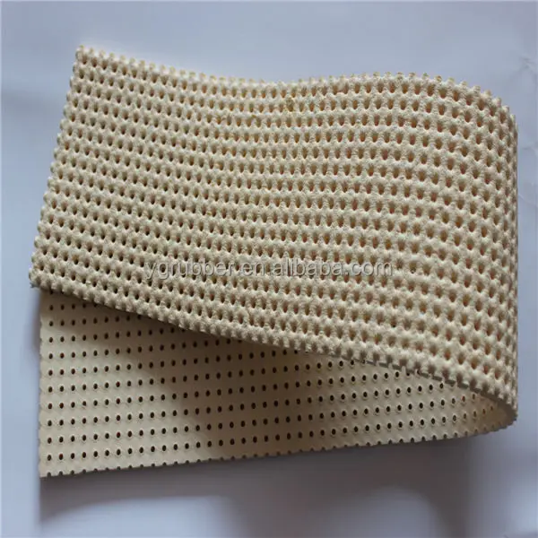 Factory supply wash resistance Silicone foam rubber sheets with holes
