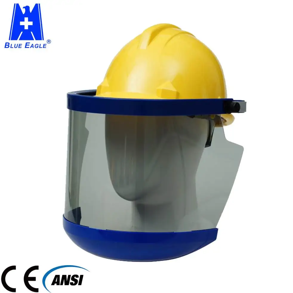 PPE Work equipment safety helmet with arc flash shield