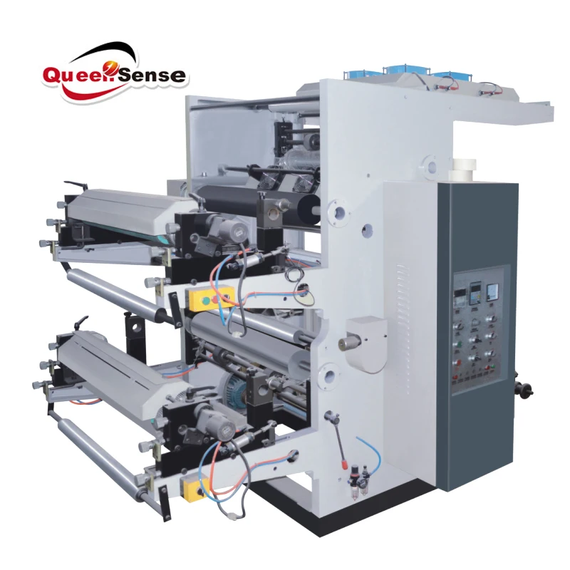 2 color High speed felxo printing machine flexographic printer