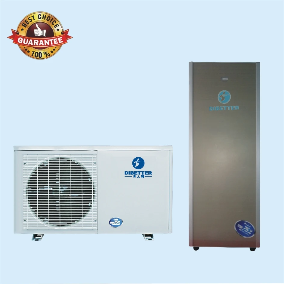 КВт воздушный тепловой насос раздельного типа, нагреватель воздуха в воду, мини раздельные тепловые насосы