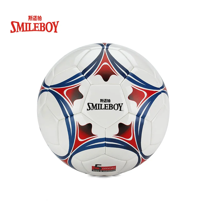 High quality machine stitched match soccer ball in cheap price with logo customized