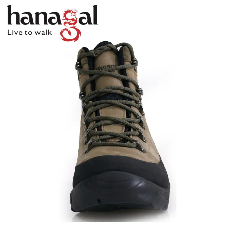 Китайская фабрика, оптовая продажа, водонепроницаемые охотничьи ботинки на шнуровке, Нескользящие кожаные походные альпинистские треккинговые мужские ботинки, мужская обувь до щиколотки