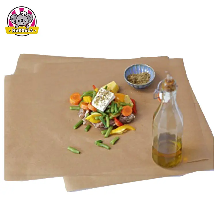 
Food grade heat resistant custom ovenable baking parchment paper 85 x 14 