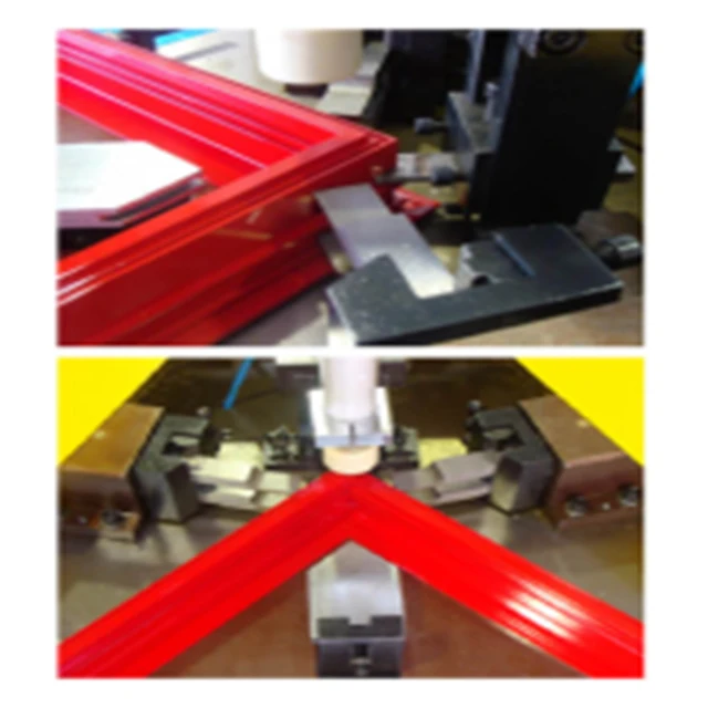 Aluminum Windows Doors cnc Four Corner Combination Crimping Machine