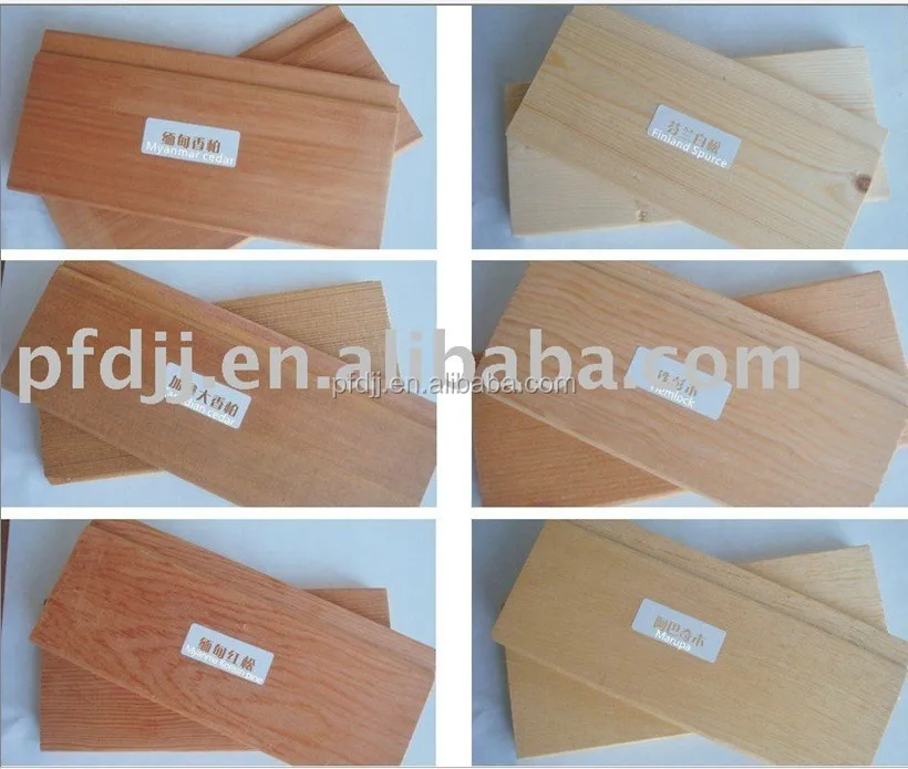 Factory price cedar wood lumber