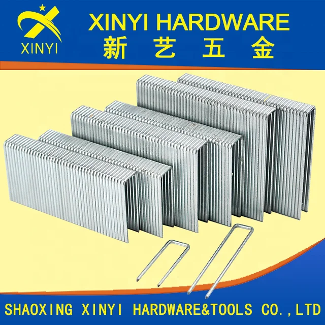 
XINYI Q flooring staples BCS1514 BCS1516 atro 15nc concrete nails Q25 Q32 Q38 Q45 Q50 Q57 Q64 