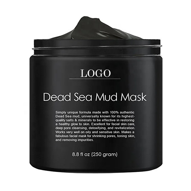 Private Label Skin Care Natural Organic Charcoal Moisturizing Matcha Dead Sea Mud Mask
