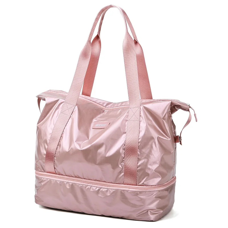 
Fitness Sport Small Gym Bag with Shoes Compartment Waterproof Travel Duffel Bag for Women and Men 