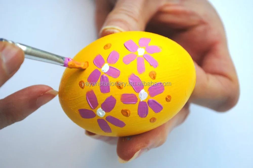 Best Quality Nylon Bristles Flat Shape Short Wooden Handle Art Paint Brushes Synthetic with Premium Case