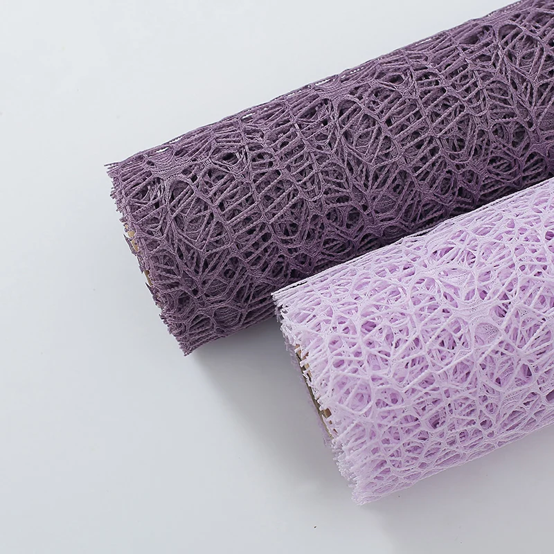 
Popular Bouquets Paper For Flower Wrapping Mesh Rolling 