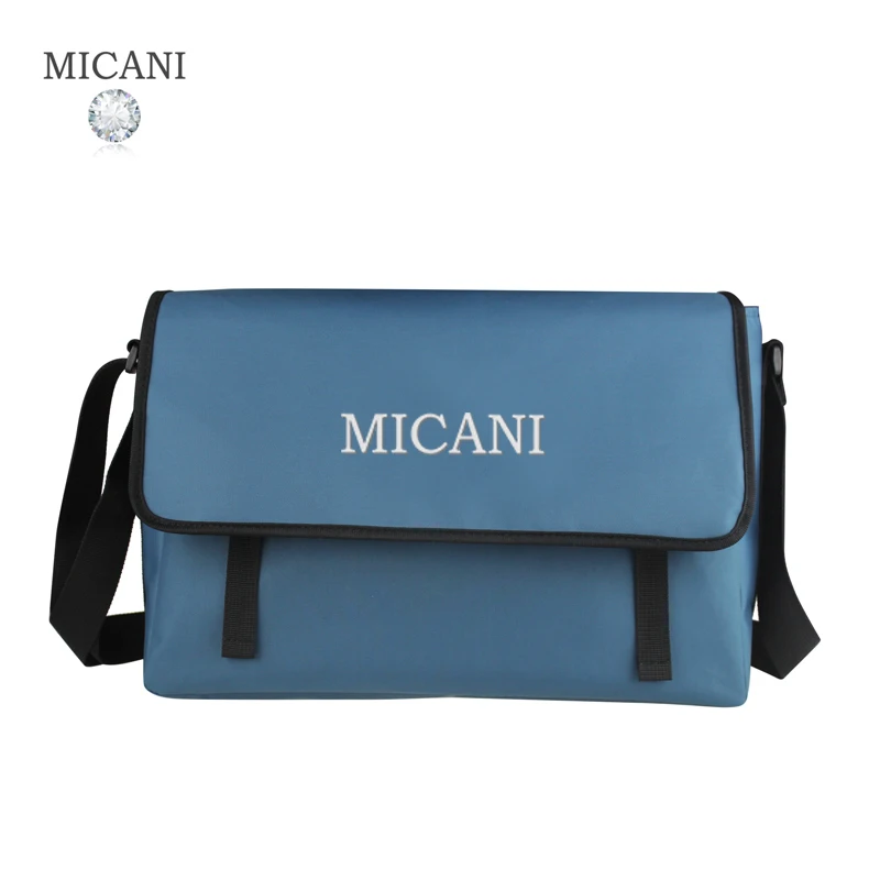 
Micani Hot Selling Custom Made Men Crossbody Bags Shoulder Crossbody messenger Satchel with Water Resistant Materials 