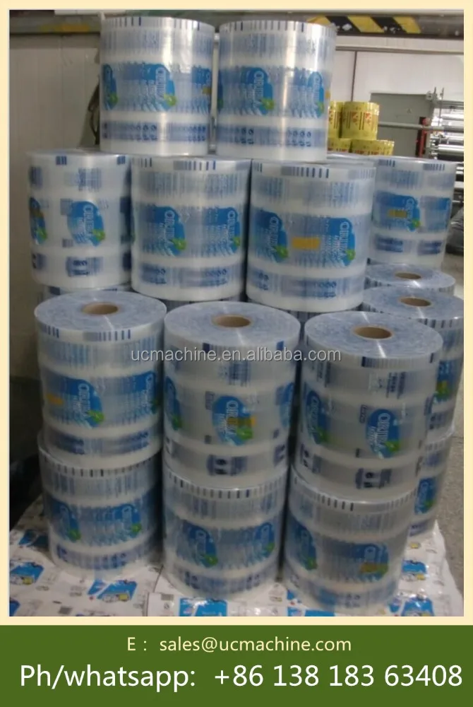 liquid plastic film food packaging plastic roll film