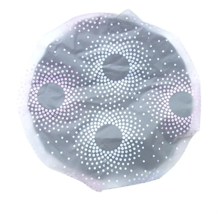 
Manufacturer Bath Accessories Women Shower Cap Reusable Waterproof Shower Cap With Elastic 