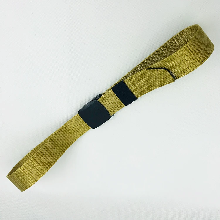 
China Manufacturer Automatic Buckle Webbing Canvas Belt For Boys 