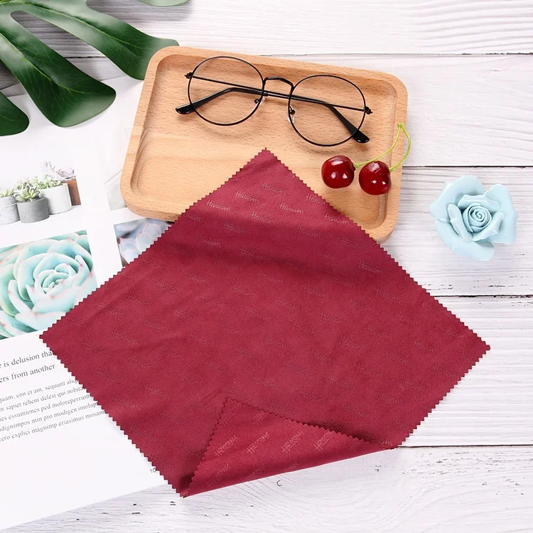 Новинка 2020 г., чистящая ткань из микрофибры с напечатанным логотипом на заказ для полировки ювелирных изделий