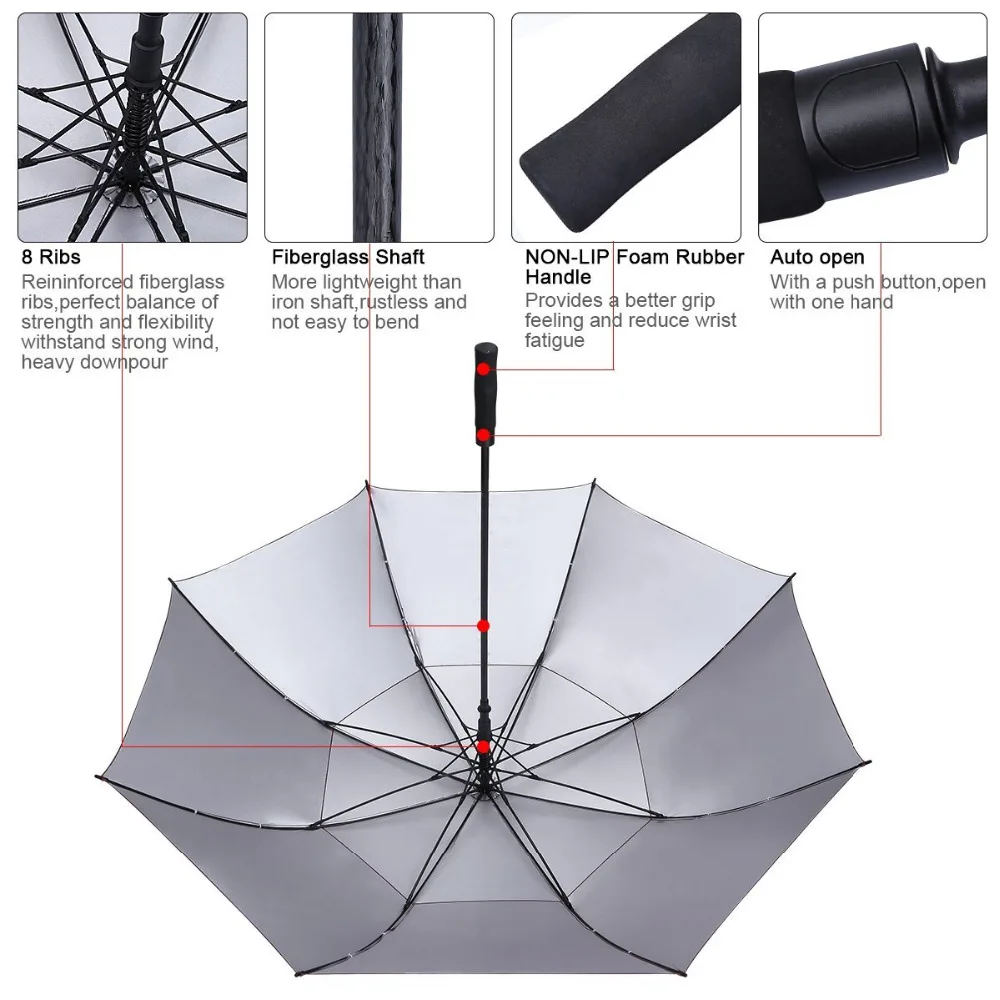 
16 ribs good looking electric bicycle umbrella 