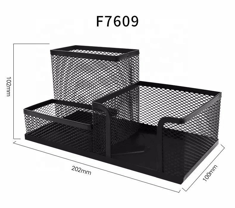 Custom desktop storage container packaging box for pen holder organize