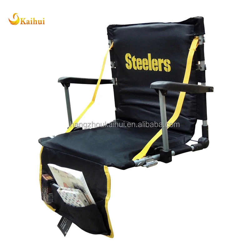 Big Comfort Wide Stadium Bleacher Seat with Back and Armrests