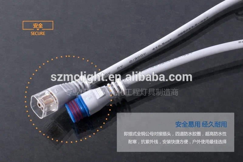 Led colourlight 1m DC 12V SMD 5050 DMX 512 LED RGB Digital Tube