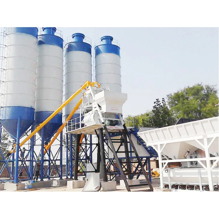 
mini concrete batching plant for sale 35m3/h productivity /portable concrete batch plant 