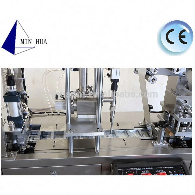 Автоматическая блистерная упаковочная машина для шоколада/жидкости/меда