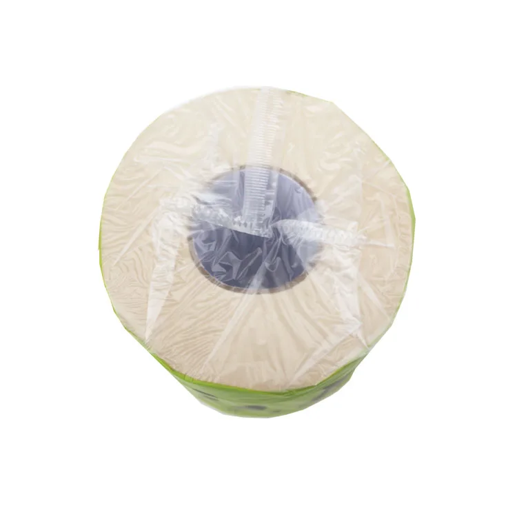 Pulp Bathroom Tissue Toilet Paper Roll Virgin Bamboo Tree-free 3 Ply Bath