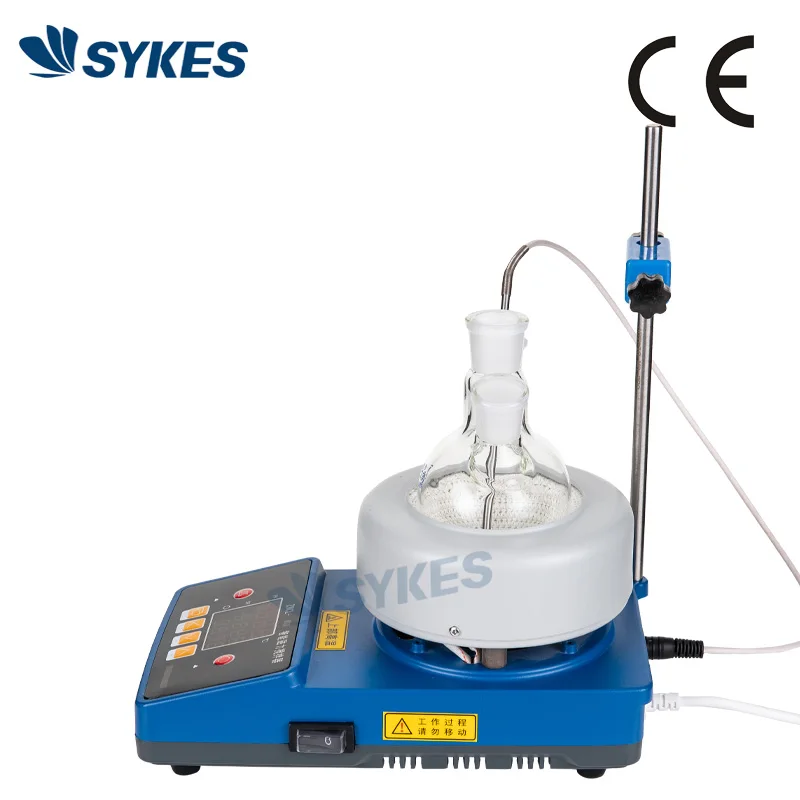 Европейским сертификатом соответствия, 50 ~ 5000 мл лаборатории интеллигентая (ый) ЖК-дисплей цифровой помешивающая электрическая нагревательная хламида ZNCL-TS серии