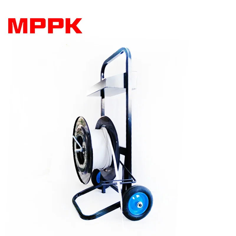 Packing Tape Strap Tool Trolley PP Strapping Dispenser for 200mm inner diameter