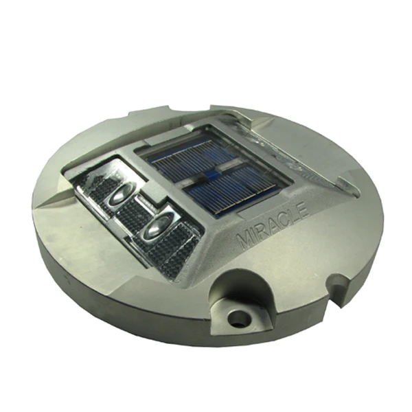 Durable Aluminum Alloy Body IP68 Solar Powered (Charging) LED Reflective Cat Eyes (Road Stud / Pavement Marker) MS-200D