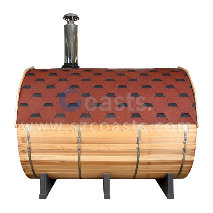 2018 Factory New Design Beat Selling Wooden Sauna Panoramic Barrel