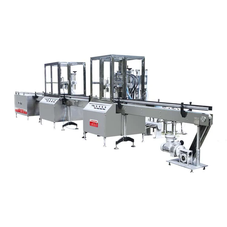 full automatic Body Spray Paint Air Freshener Filling Line Packing Line Production Line